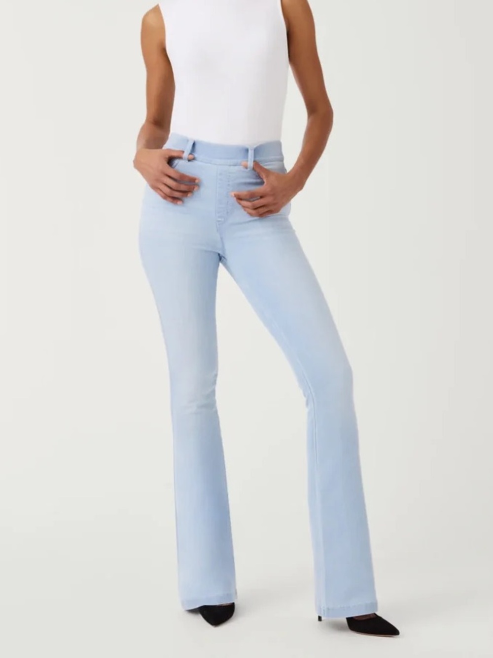 Spanx Flare Jeans Light Wash